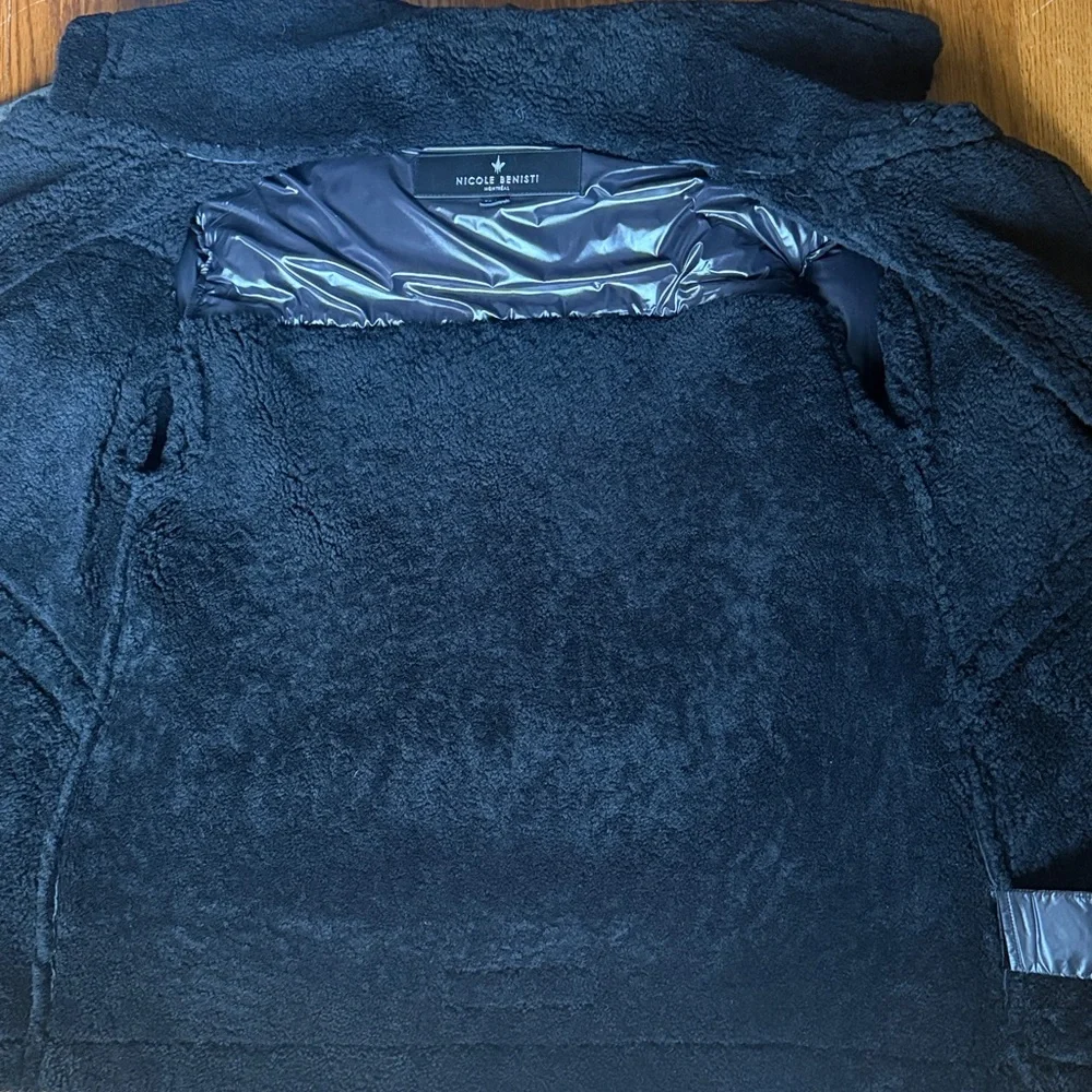 NEW NO TAG! Nicole Benisti Montaigne Shearling Coat - Picture 10 of 11